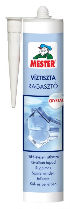 Víztiszta Ragasztó új neve: Szuper Crystal Ragasztó